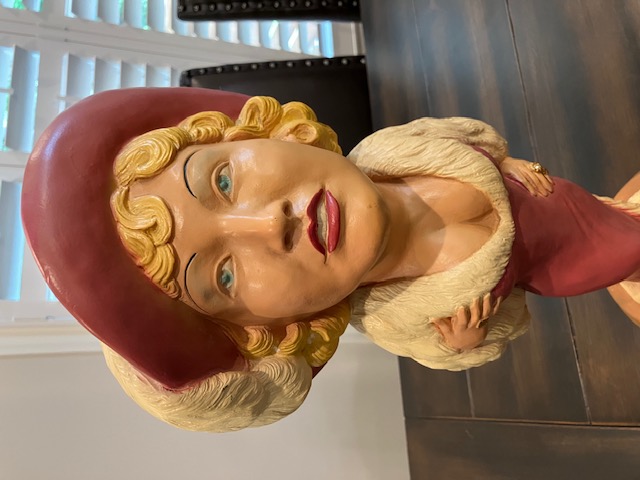 Mae West ESCO Statue For Sale / Mae West ESCO Chalkware Statues For Sale Mae West ESCO Statue For Sale / Mae West ESCO Chalkware Statues For Sale